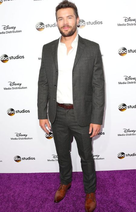 Charlie attending ABC studios function